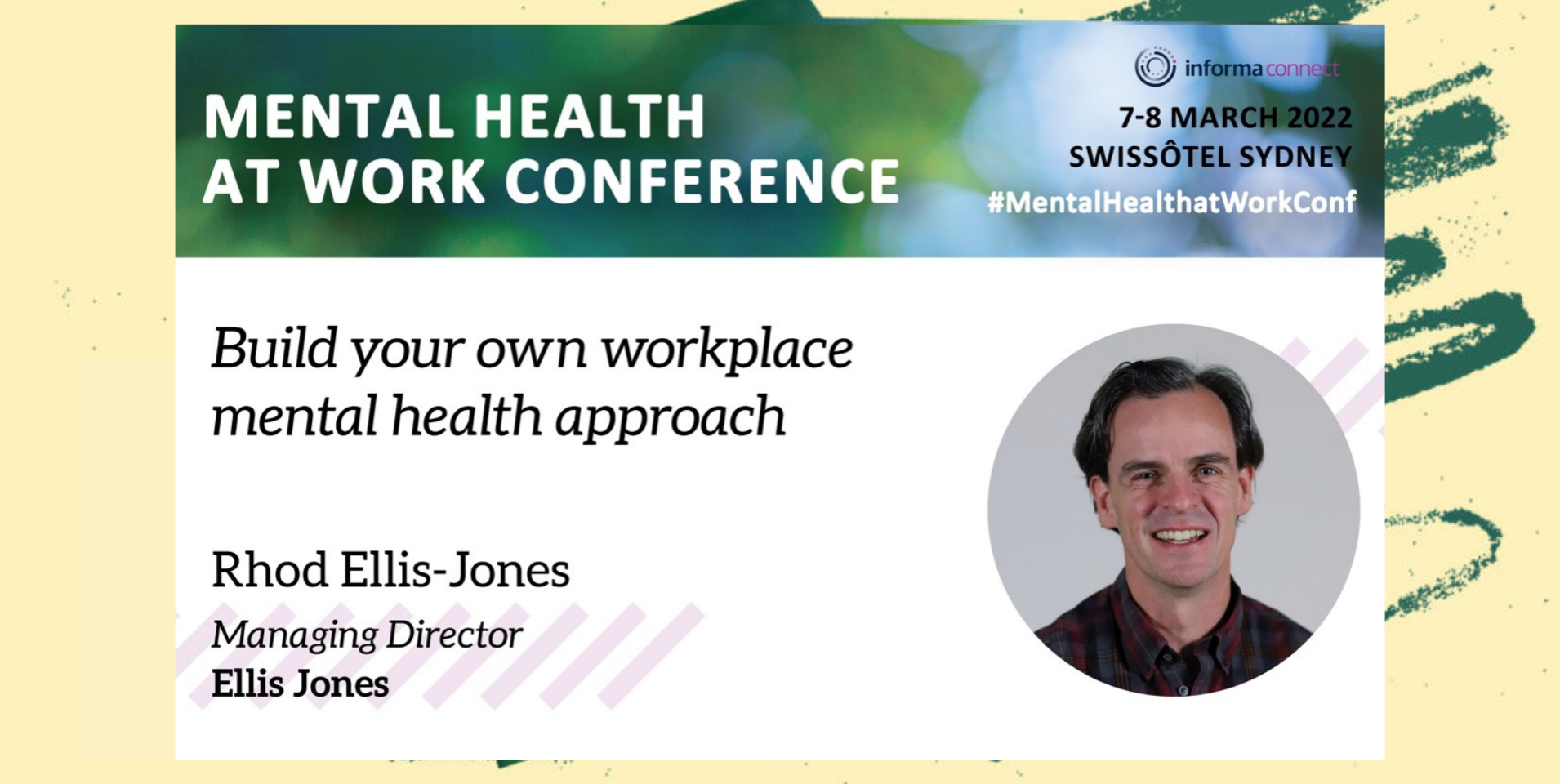 Join us at the Mental Health at Work Conference.