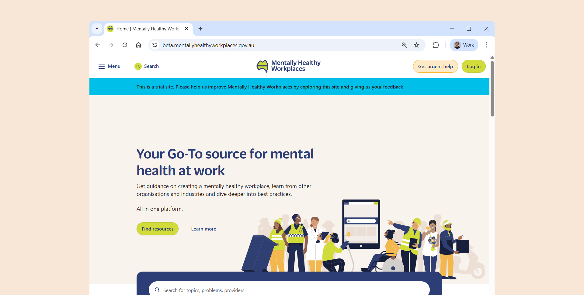 All the workplace mental health tools you need.