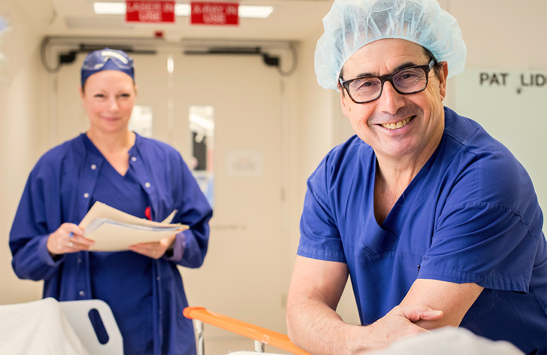 Case study image doctor for Cabrini health service marketing campaign