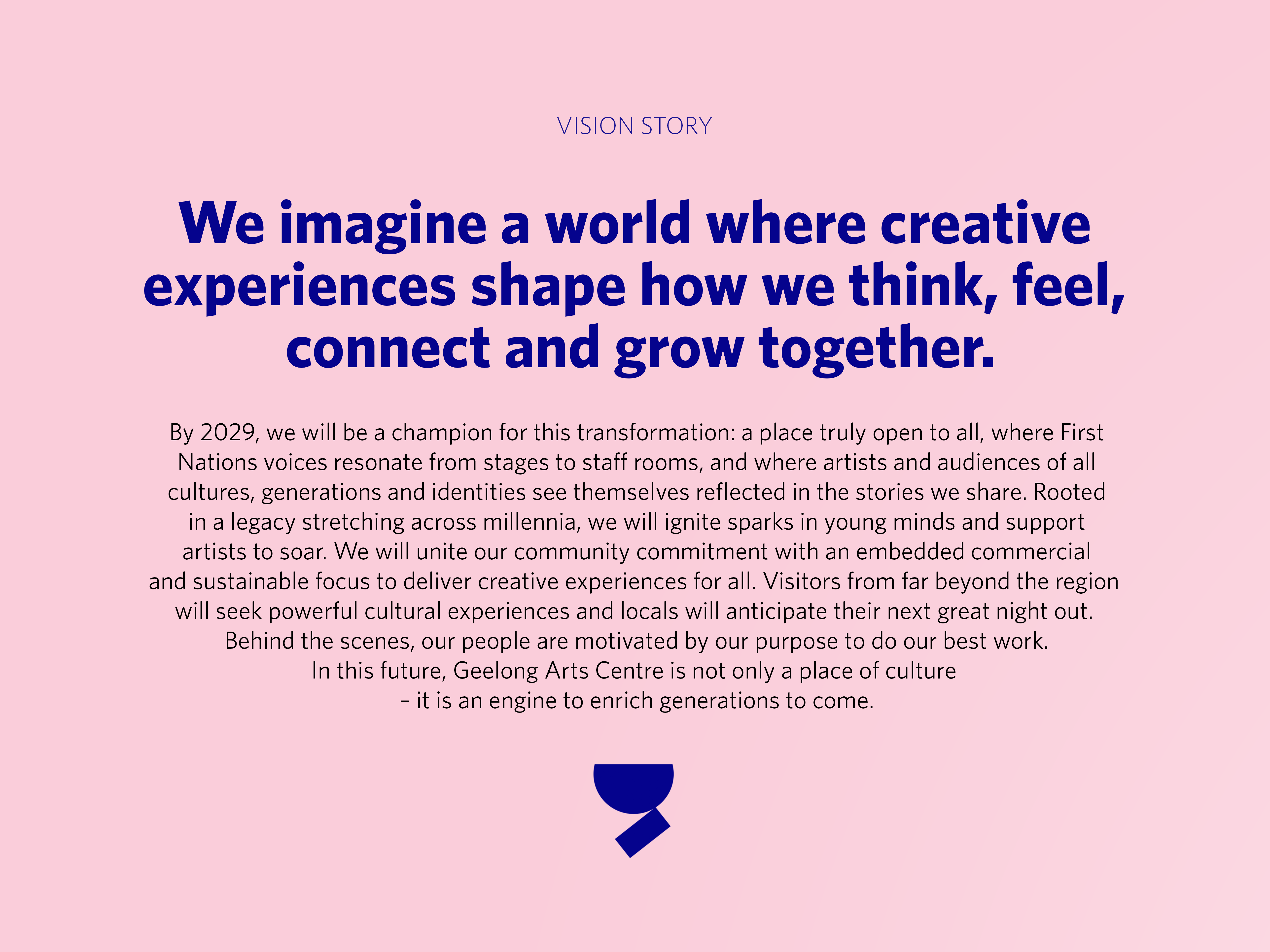 ellis jones case study geelong arts centre arts strategic planning vision statement