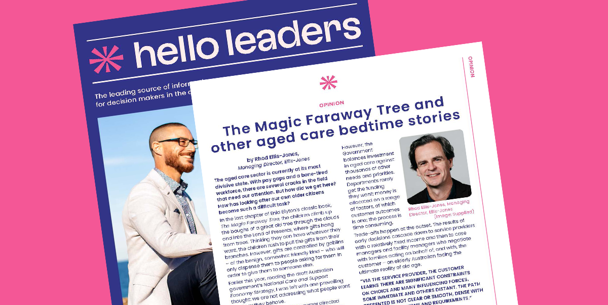 The Magic Faraway Tree and other aged care bedtime stories.